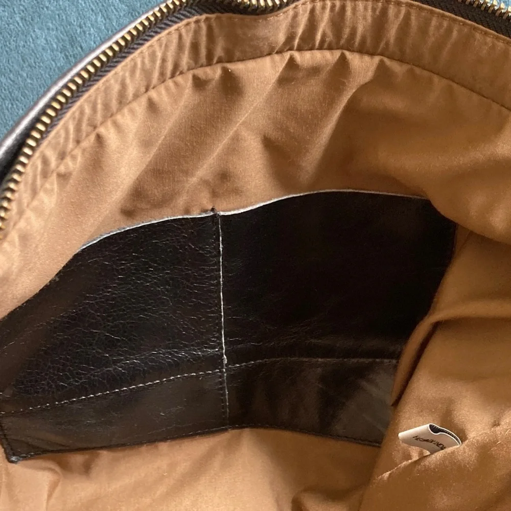 Vintage Tano for Barney’s New York oversized hobo shoulder Bag in black